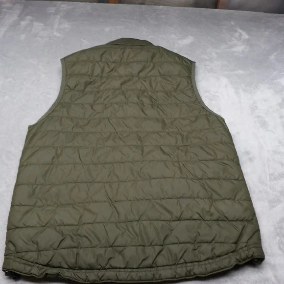 Carhartt Vest Mens Small Grn Gilliam Lightweight Water Resistant Insulated LOGO - Picture 12 of 15